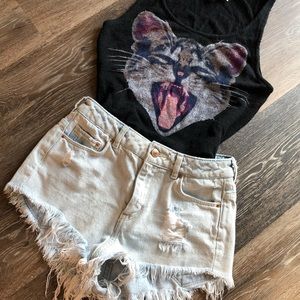 H&M jean cutoff shorts